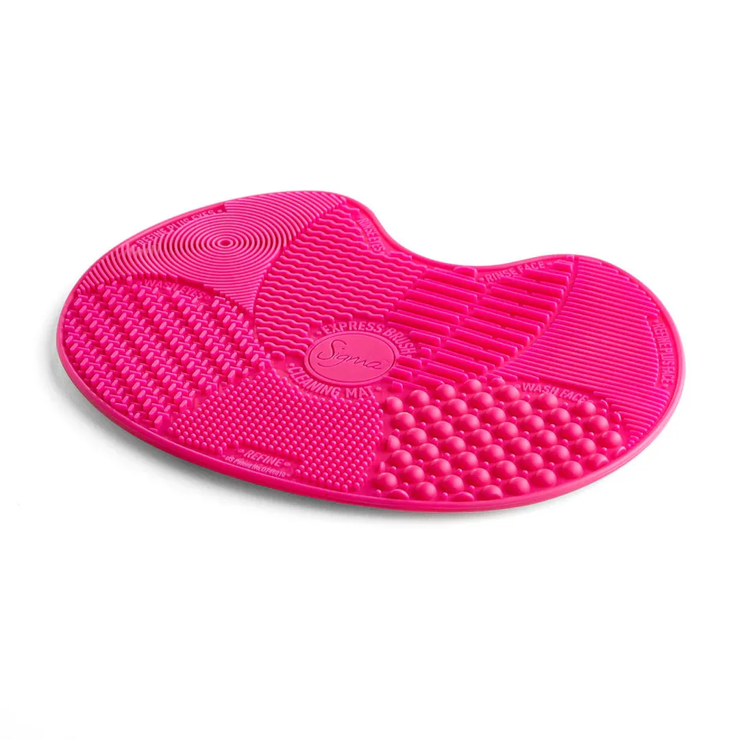 Sigma Spa® Express Brush Cleaning Mat - Pink