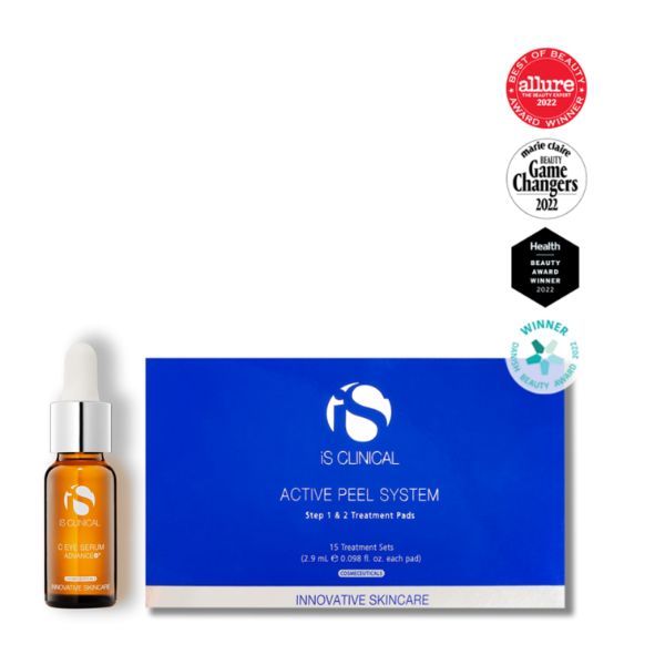 Active Peel System and Vitamin C Eye Serum Advance+ Bundle
