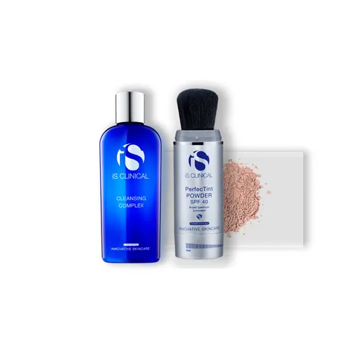 Perfectint Powder SPF 40 Beige + Cleansing Complex (2oz) Bundle